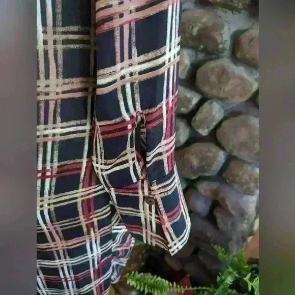 NWOT Emma & Michele Shirt Dress Size L - Picture 3 of 11